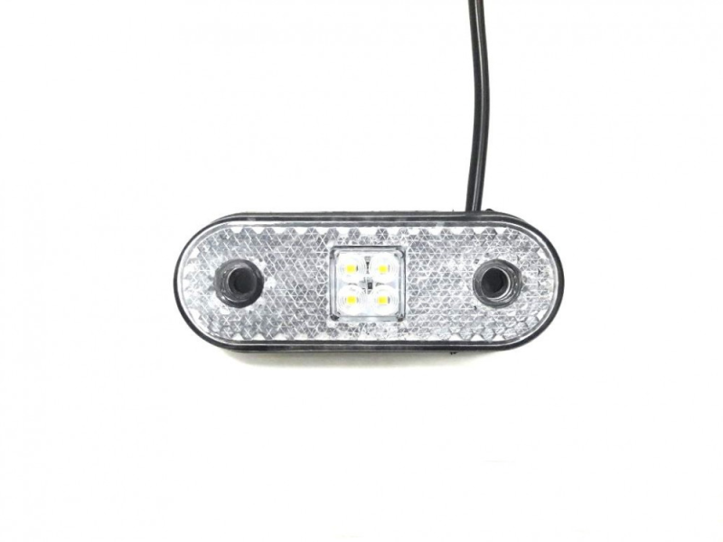 81-01 LED - Фонарь габаритный светодиод БЕЛЫЙ (без кронштейна) ТехАвтоСвет